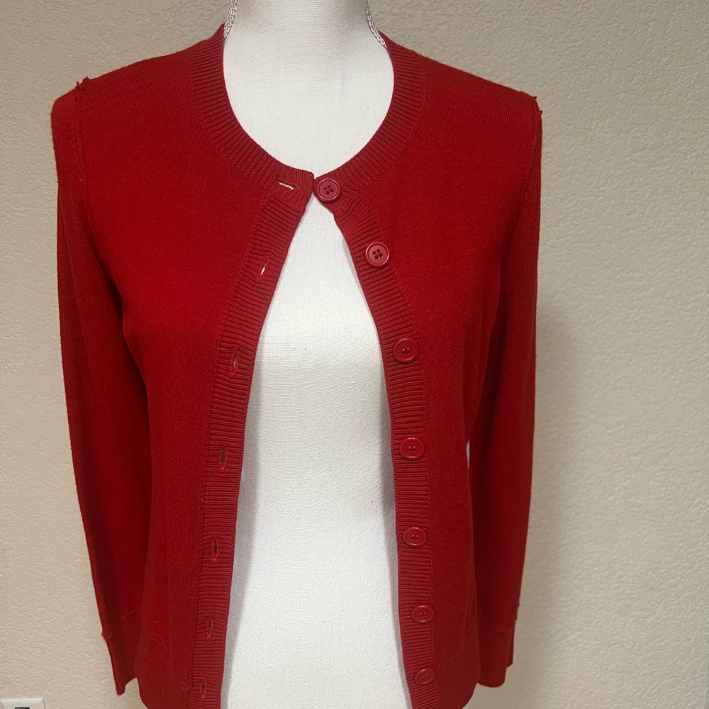 Designers Originals Red Women's Cardigan